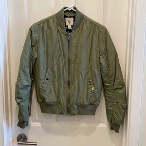 Billabong Army Green Bomber Jacket